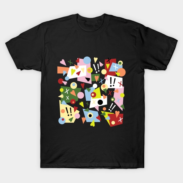 Shapes T-Shirt by HelenDesigns